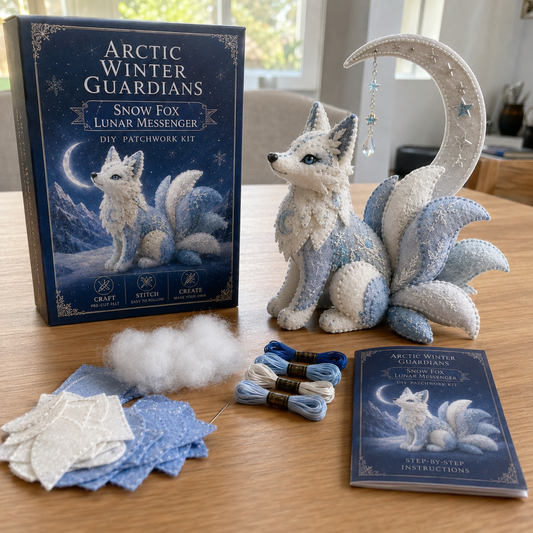 ❄️🧵Arctic Winter Guardians DIY Patchwork Kit
