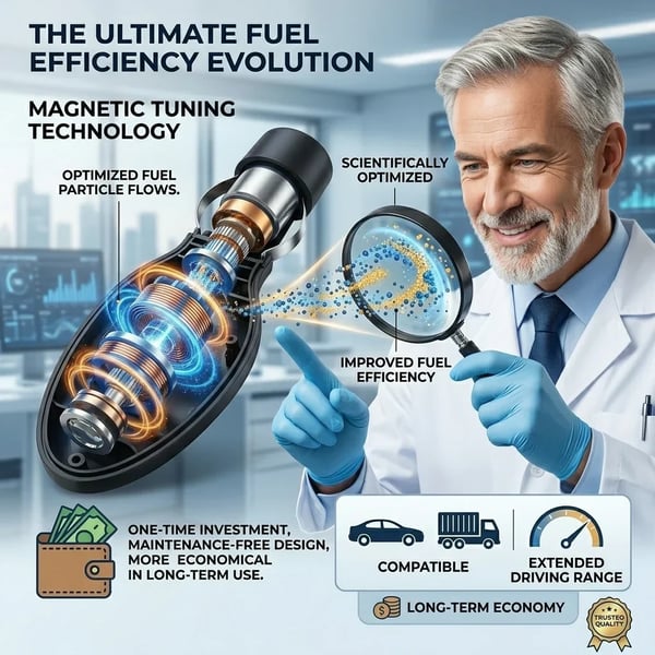 🚗 2026 New Upgrade FuelShark Fuel Sync Device – Automotive Gas Saver for Cars & Trucks, Spill Saver-8CR5