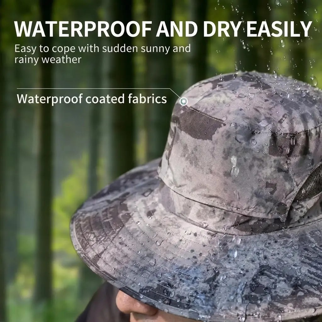 2026 New 3-Solar-Fan Cooling Hat — UPF50+ Sun Protection, Triple-Power Rechargeable, & Water-Resistant